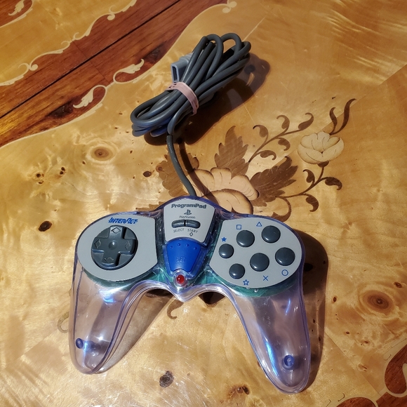Playstation One Program Pad Clear Controller - Picture 1 of 7